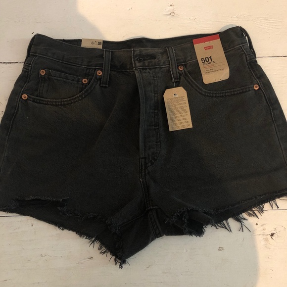Levi’s 501 shorts (Black size 31) - Picture 1 of 4